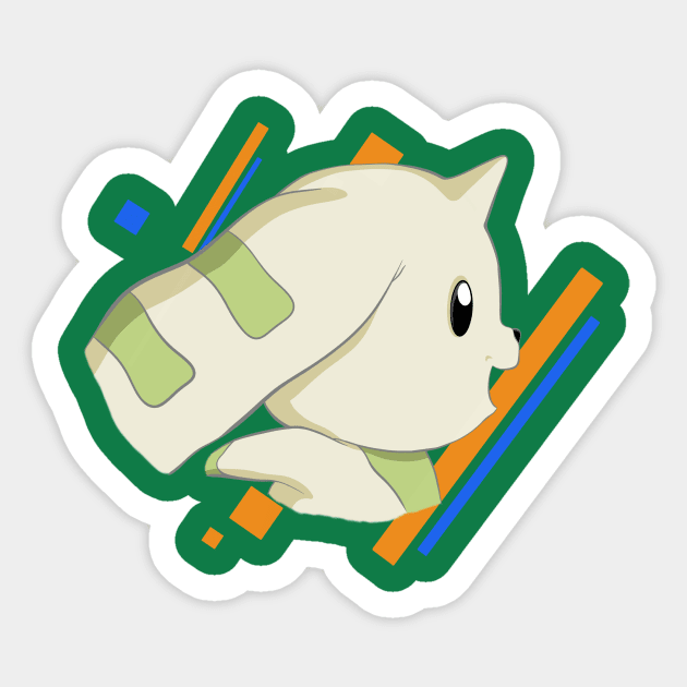 Terriermon Sticker by MEArtworks